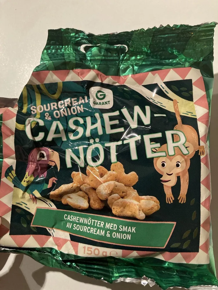 Sour Cream and Onion Cashews