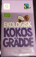 Kokosgrädde Ekologisk