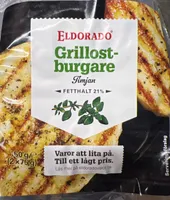 Grillost-burgare
