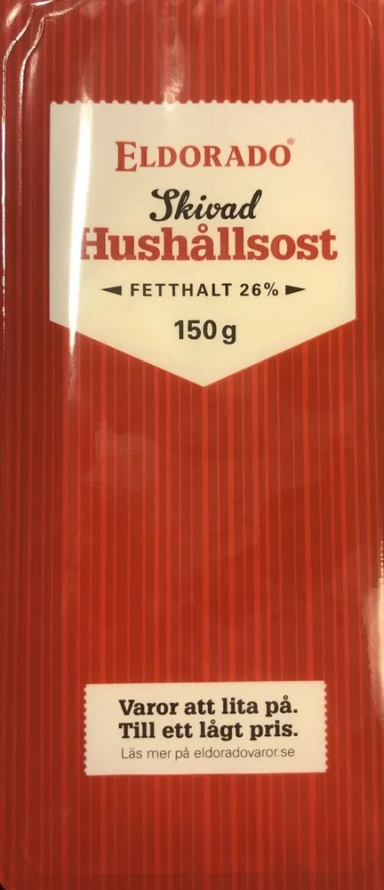 Hushållsost Skivad