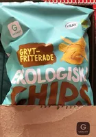 Grytfriterade ekologiska chips