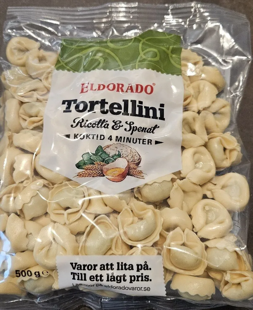 Tortellini Ricotta & Spenat