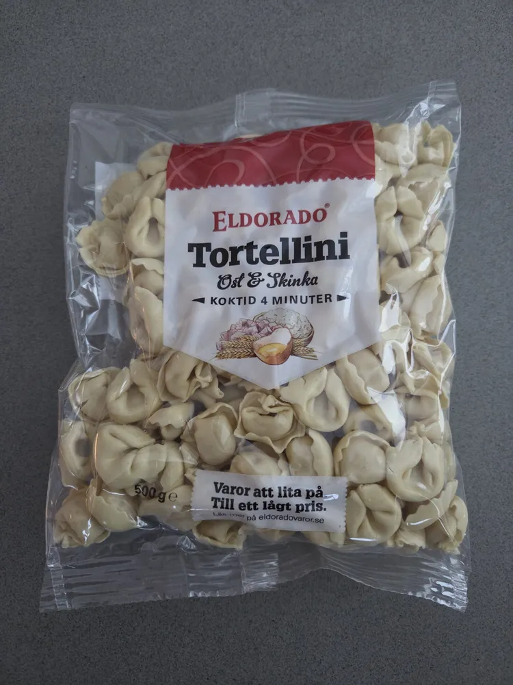 Tortellini Ost & Skinka