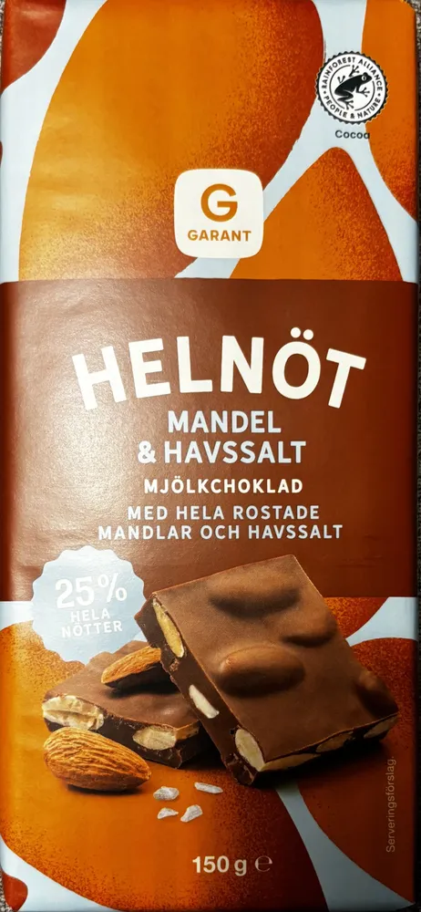 Helnöt Mandel & Havssalt
