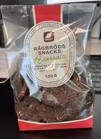 Rågbröd Snacks