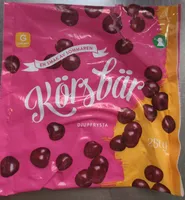 Körsbär Djupfrysta