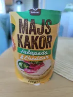 Majs Kakor jalapenos och cheddar