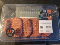 Hamburgare Red Hot Nötkött