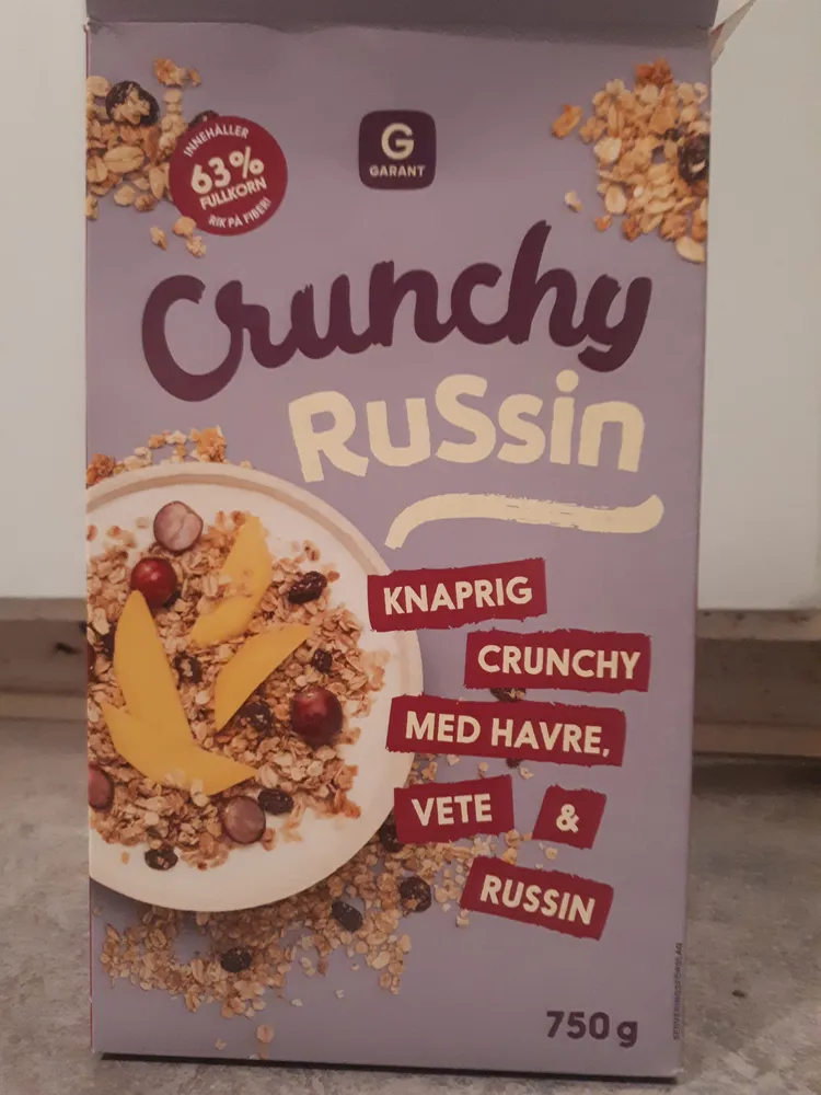 Crunchy russin