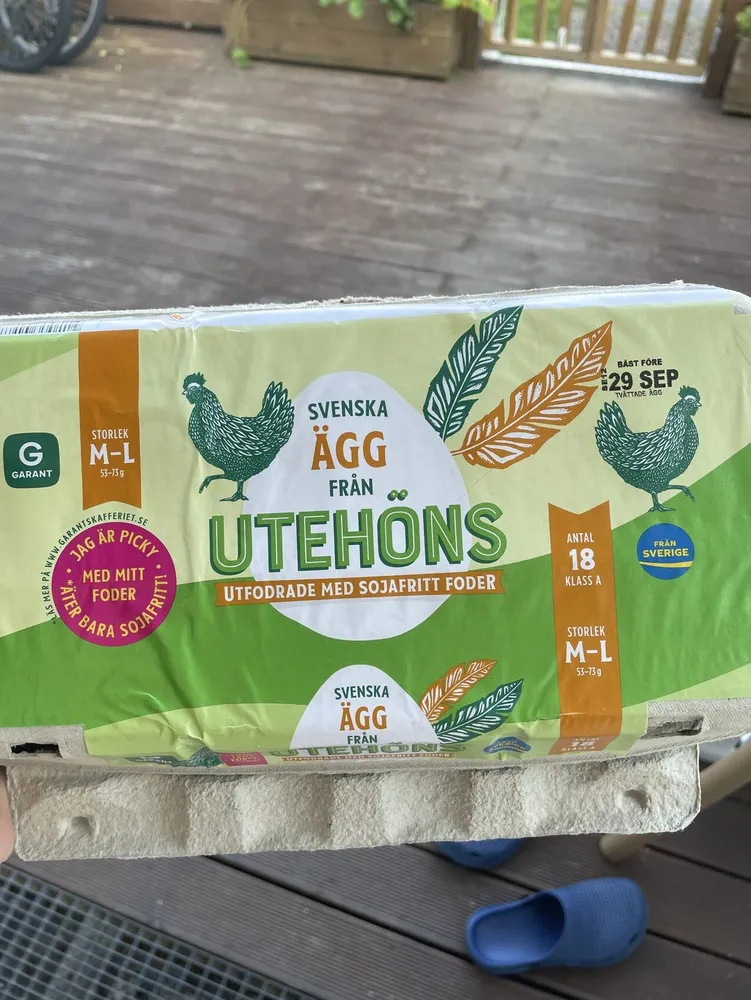 Ägg från Utehöns