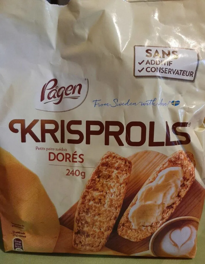 Krisprolls petits pain suédois