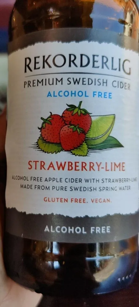 Premium Swedish Cider Strawberry-Lime