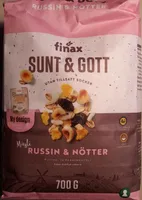 Sunt and Gott Russin and nötter - 700 g