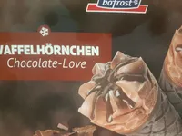 Conos de chocolate