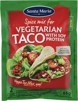 Spice Mix for Vegetarian Taco with Soy Protein