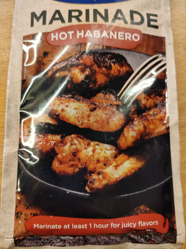 Hot Habanero Marinade