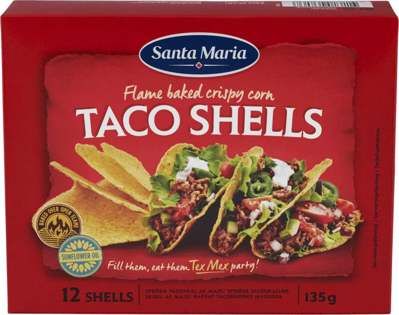 Santa Maria Taco Shells 135g