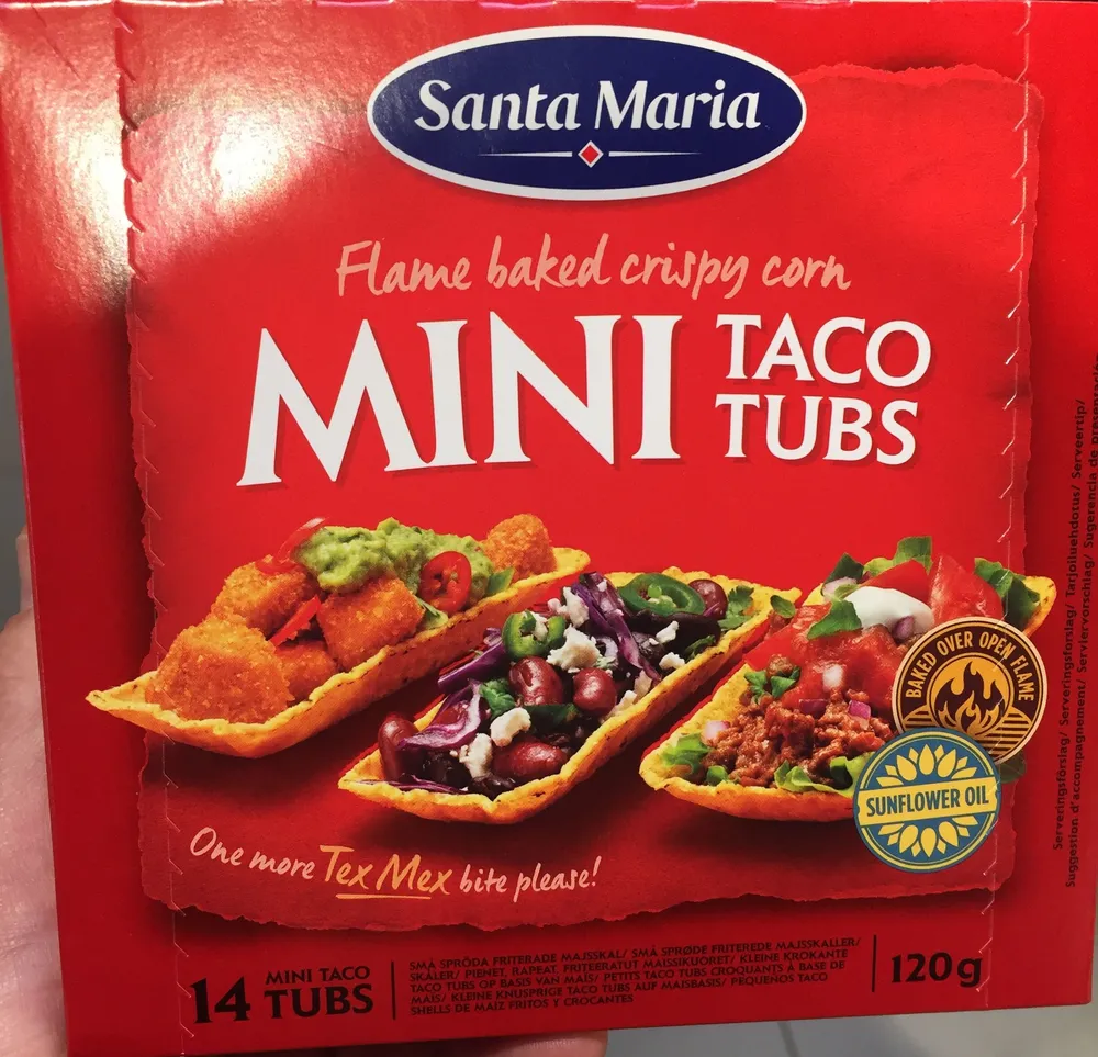 Mini Taco Tubs