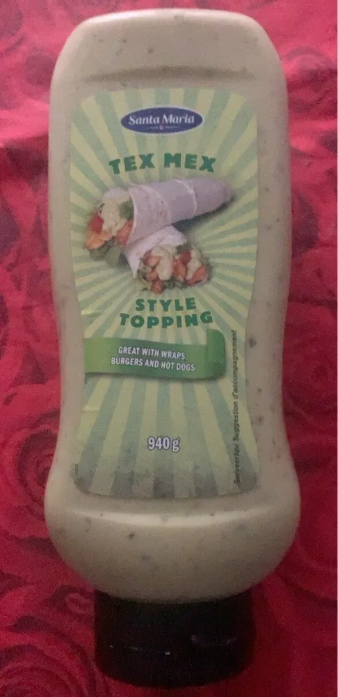 Salsa Guacamole Tex Mex Style Topping