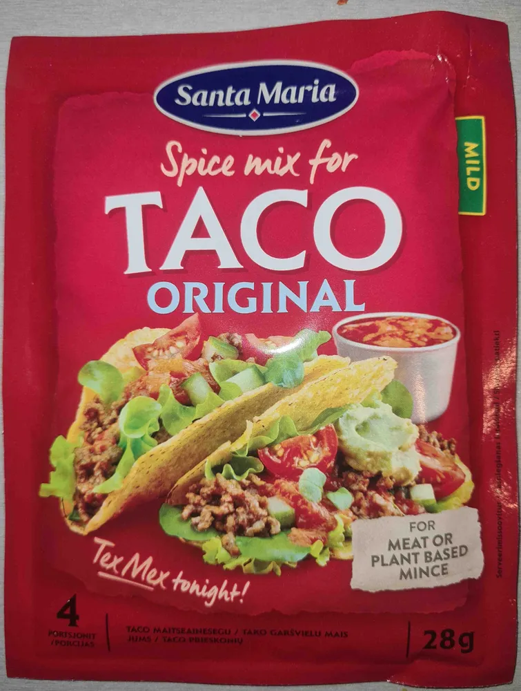 Taco Original Spice mix