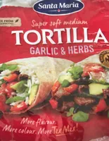 Tortilla - garlics & herbs
