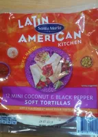 Mini soft tortilla coconut & black pepper