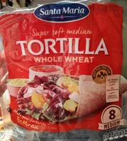 Super soft medium tortilla with while wheat