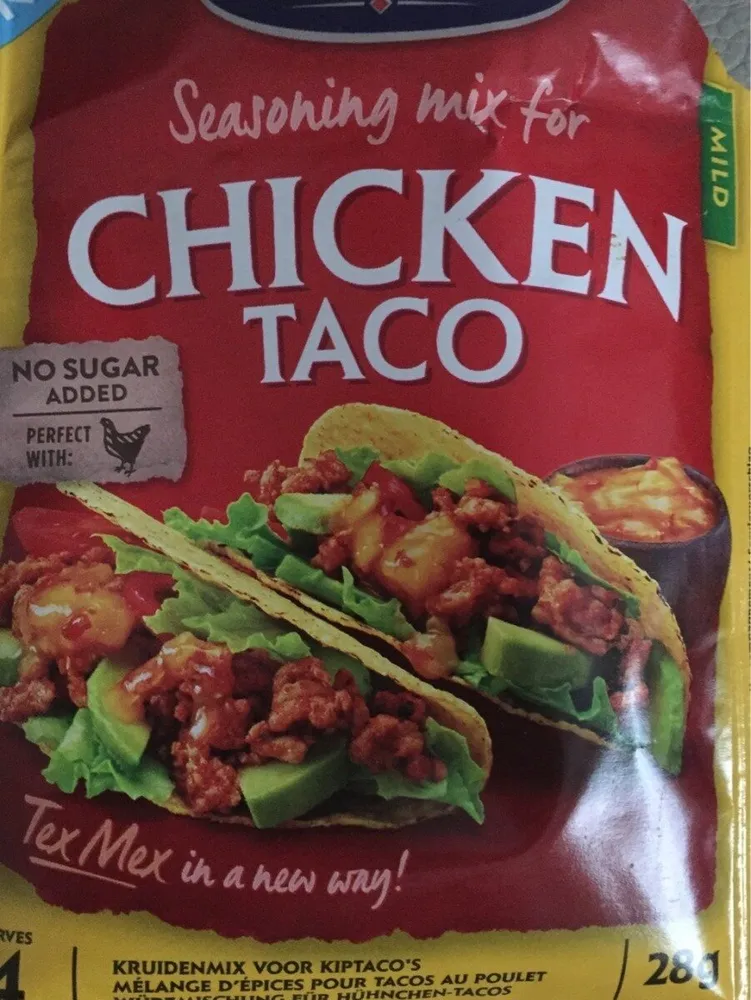 Chicken taco