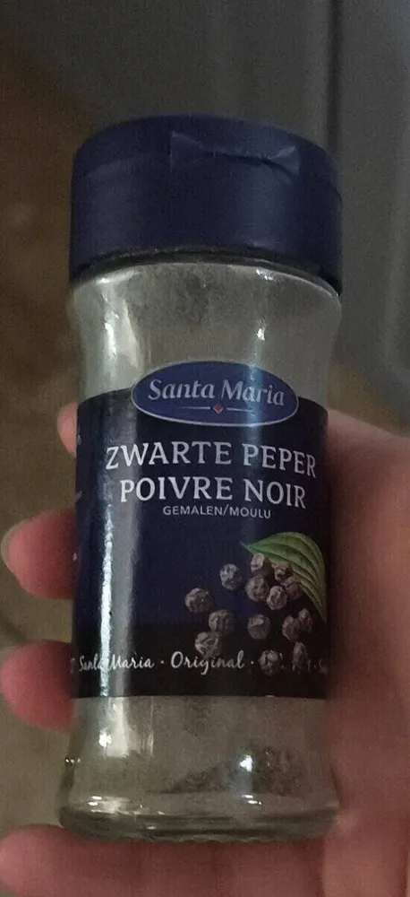 Zwarte peper gemalen / Poivre noir moulu