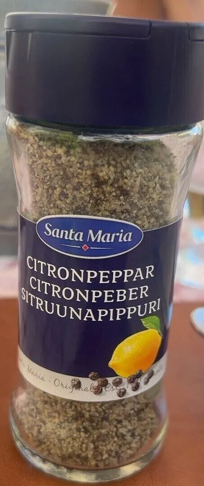 Sitronpepper 102g Santa-Maria