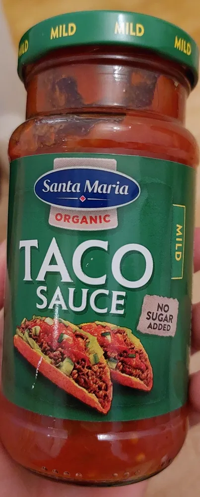 Salsa suave para taco ecológica tarro 230 g