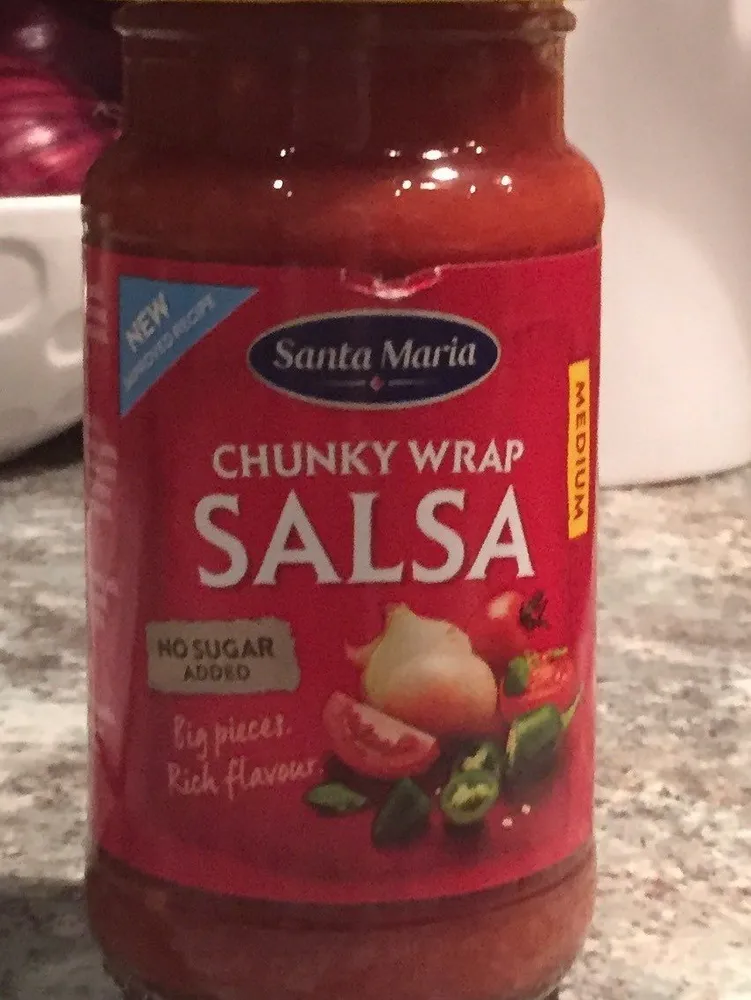 Chunky wrap salsa