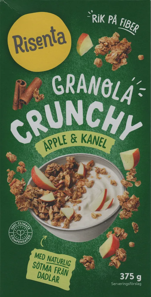 Crunchy granola äpple & kanel