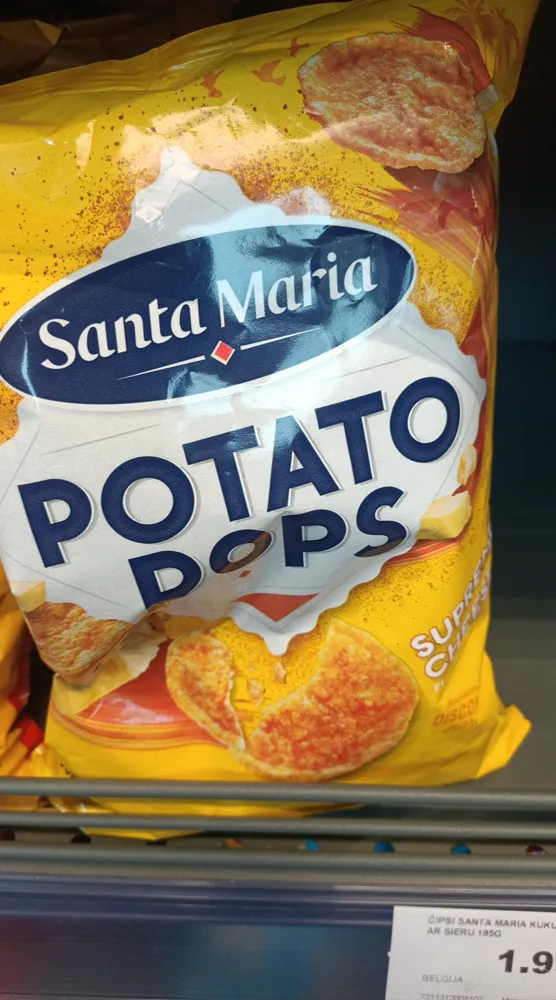 Potato Pops Supreme Cheese