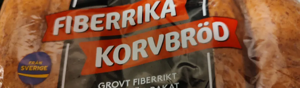 Fiberrika korvbröd