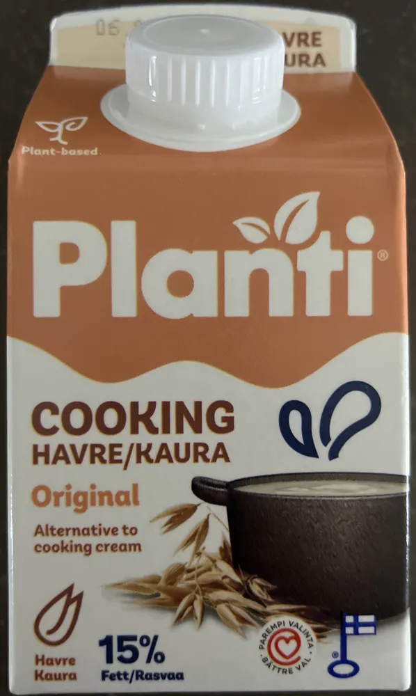 Planti cooking havre/kaura