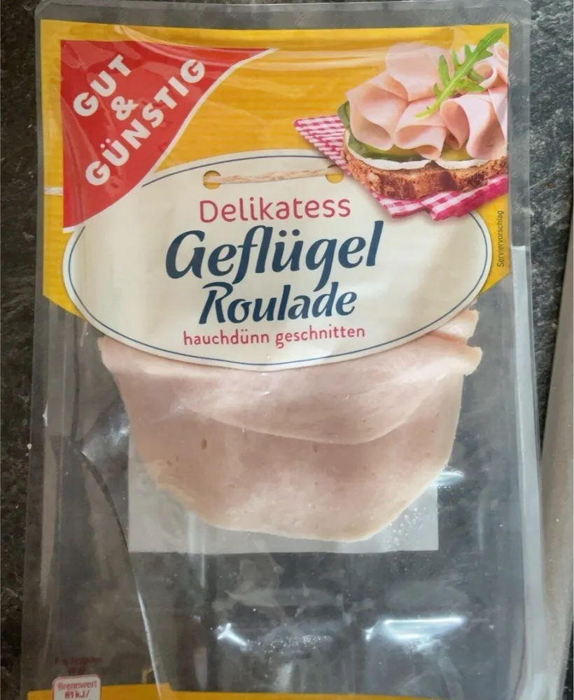 Delikatess Geflügel Roulade