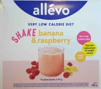 VLCD Shake Banana & Raspberry
