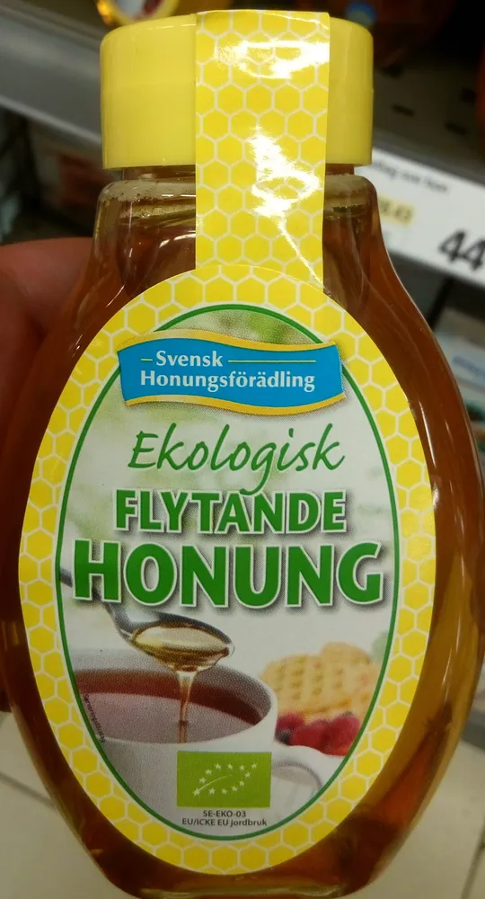 Ekologisk flytande honung