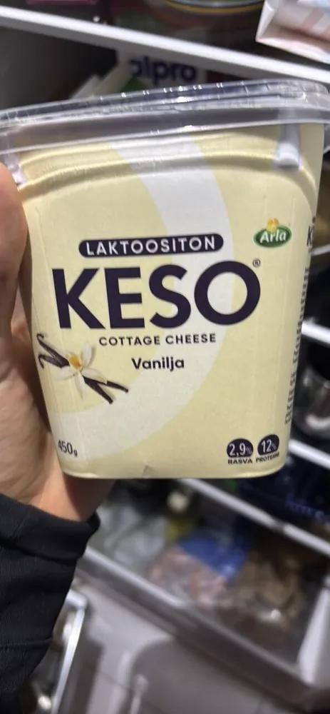 Cottage Cheese Vanilja