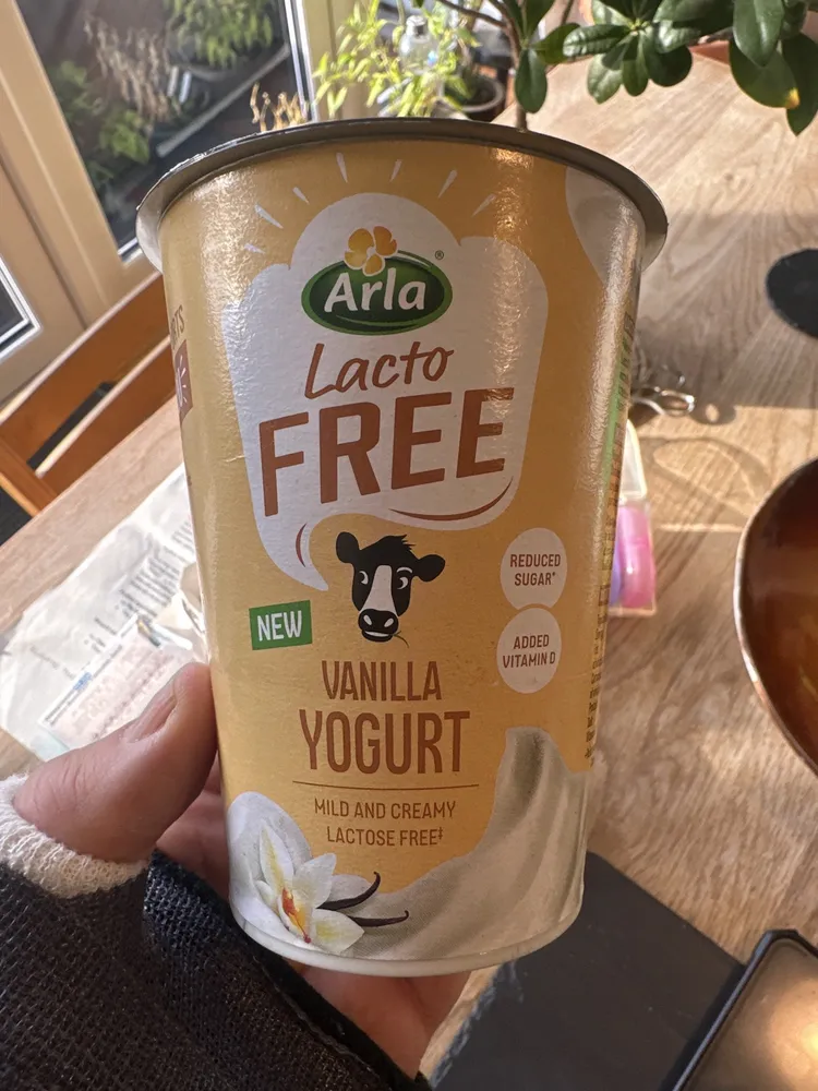 Lacto Free Vanilla Yogurt