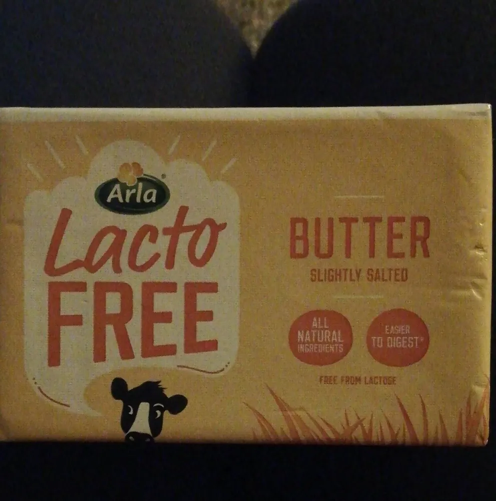 Lacto free butter