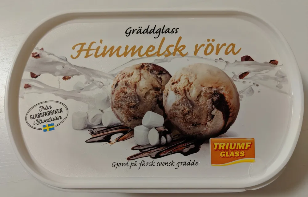 Gräddglass Himmelsk röra