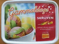 Gammaldags Skruven: Ananas, apelsin, mango & passionsfrukt