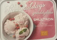 Gammaldags Gräddglass Smultron
