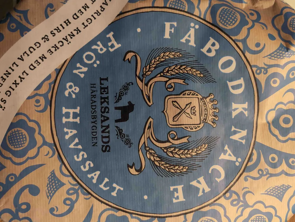 Fäbodknäcke frön och havssalt