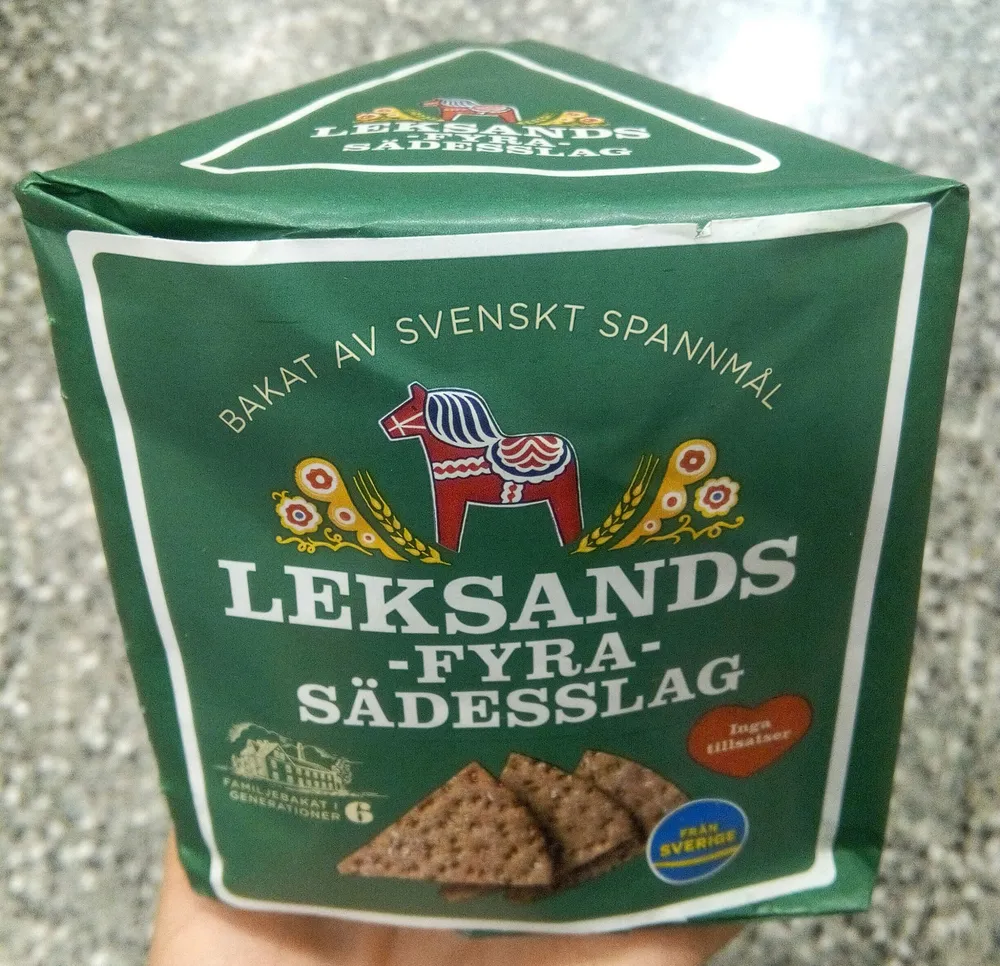 Leksands GRØN Fuldkornsknækbrød