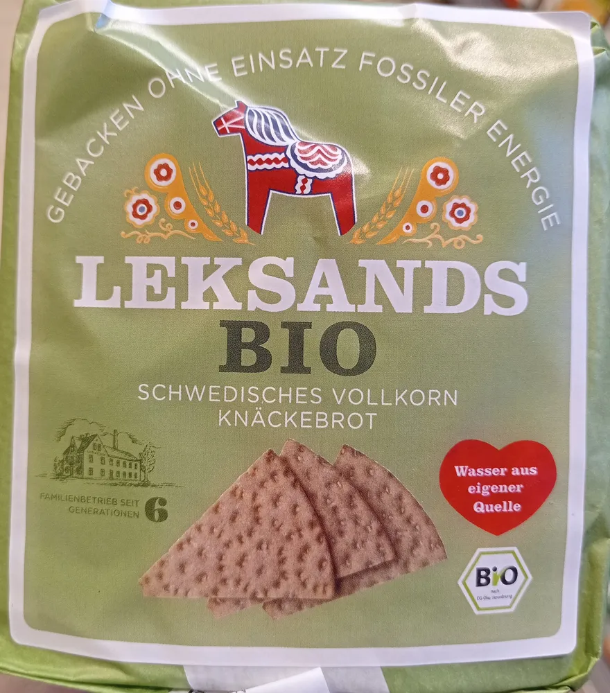 Leksands Bio Schwedisches Vollkorn-Knäckebrot