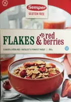 Flakes & red berries