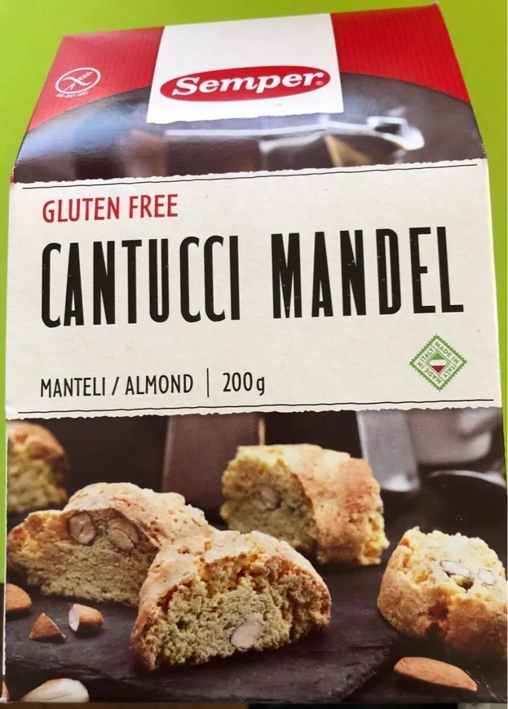 Gluten free cantucci mandel